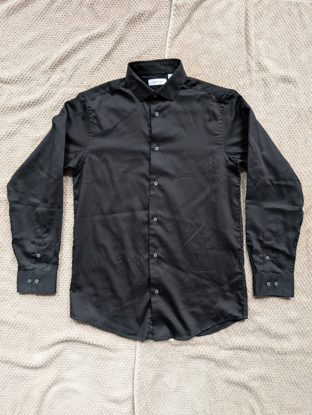 Calvin Klein Youth Black Dress Shirt